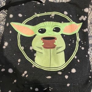 Baby Yoda hoodie size small